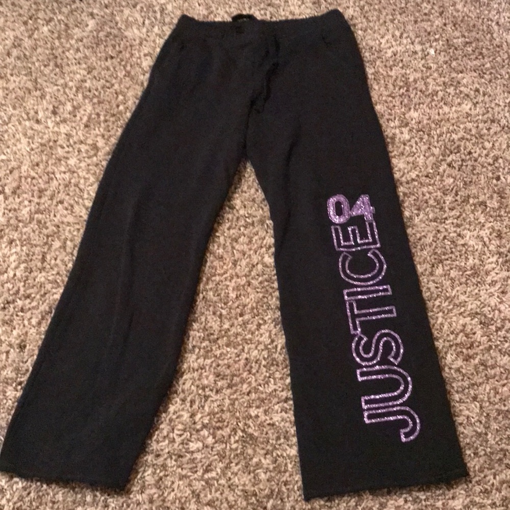Justice sweats